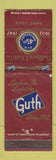 Matchbook Cover - Edwin Guth Company St Louis MO Lighting 1947 WEAR