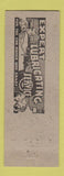 Matchbook Cover - Shell oil gas CV Cook Mattoon IL low phone #