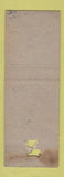 Matchbook Cover - Shell oil gas Roy Henderson Elkhorn WI POOR