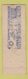 Matchbook Cover - Shell oil gas Leroy Collins Macon GA WORN