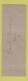 Matchbook Cover - Mobil oil gas Brown Knights  East Aurora NY