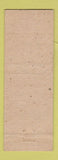 Matchbook Cover - Redkey Bowling IN low phone # pinup