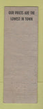 Matchbook Cover - Pat's Tavern Albany NY WORN