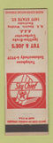 Matchbook Cover - Texaco oil gas Schenectady NY