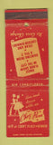 Matchbook Cover - Chez Paree Denver Colorado restaurant WEAR