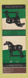 Matchbook Cover - Black Horse Ale Beer Canada tax stamp