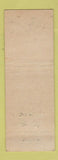Matchbook Cover - Black Horse Ale Beer Canada tax stamp