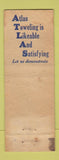 Matchbook Cover - Linen Atlas Supply Syracuse NY towels WORN