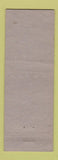 Matchbook Cover - VFW Hudson Falls NY