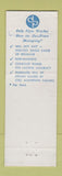 Matchbook Cover - Elgin Watches Royce Jewelers San Jose CA