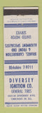 Matchbook Cover - Diversey Ignition Chicago IL