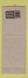 Matchbook Cover - Denny's Auto Service Newport KY
