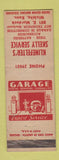 Matchbook Cover - Klinefelter's Skelly oil gas Wichita KS