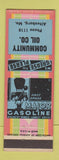 Matchbook Cover - Community Oil Altenburg MO low phone #