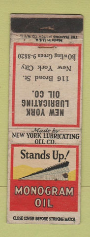 Matchbook Cover - Monogram Oil New York City WEAR