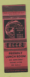 Matchbook Cover - Friendly Lunch Room WEAR