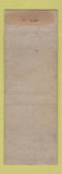 Matchbook Cover - Albany Spring Service NY