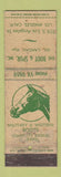 Matchbook Cover - Boot and Spur Los Angeles CA KING MIDAS POOR