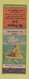 Matchbook Cover - Mount Pocono Grill PA pinup POOR