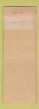 Matchbook Cover - Bob's Cafeteria Lake George NY WEAR