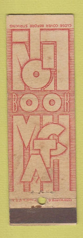 Matchbook Cover - Lion Matchbooks Deco WORN