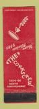 Matchbook Cover - The Corkscrew St Louis MO WEAR