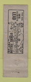 Matchbook Cover - Hotel Brookside Richmondville NY Boxer Dog