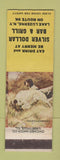 Matchbook Cover - Silver Dollar Bar and Grill Lake Luzerne NY