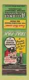 Matchbook Cover - Cities oil gas Philadelphia PA WEAR