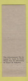 Matchbook Cover - Van's Liquor Store East Dubuque IL low phone # Joe Vanderah
