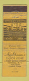 Matchbook Cover - Applebaum's Liquor Store Catskill NY WORN