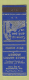 Matchbook Cover - Arrow Liquor Store Richmond IN girlie