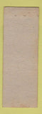 Matchbook Cover - Green Front  ADVANCE