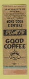 Matchbook Cover - Thelma's Food Shop sAMPLE WORN