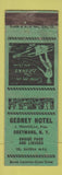Matchbook Cover - Gedney Hotel Coeymans NY girlie WEAR