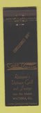 Matchbook Cover - Gazzano's Uptown Grill Watseka IL