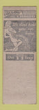 Matchbook Cover - Broadway Liquor Store Bar pinup girlie WORN