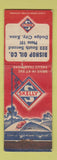 Matchbook Cover - Skelly oil gas Bishop Dodge City KS POOR