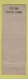 Matchbook Cover - American Legion Post 22 Charleroi PA