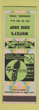 Matchbook Cover - Whitey's Shoe Shop Dubuque IA