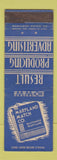Matchbook Cover - Maryland Match Company