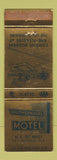 Matchbook Cover - Southernaire Motel Tallahassee FL WORN
