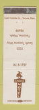 Matchbook Cover - El Rancho Motel Tacoma WA