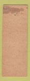 Matchbook Cover - Hotel Bristol Wien DD Bean SAMPLE WEAR