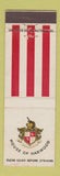 Matchbook Cover - House of Harwood Canada Whisky