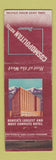 Matchbook Cover - Cosmopolitan Hotel Denver Colorado