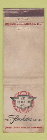 Matchbook Cover - Florsheim Shoes Cincinnati OH WORN