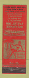 Matchbook Cover - Delaware Valley Inn Hankins NY girlie WEAR Huff's Clam Bake