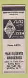 Matchbook Cover - Van Dusen's Grocery Scotia NY