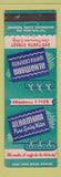 Matchbook Cover - Alhambra Water Company San Francisco CA